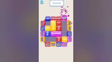 Color Blocks 3D: Slide Puzzle | Level 6: Slide Puzzle #gaming