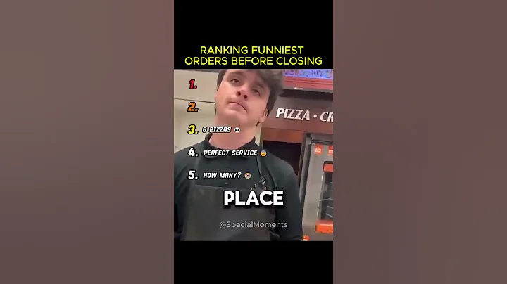 RANKING FUNNIEST ORDERS BEFORE CLOSING!!!