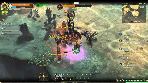 Tree of Savior - Scorpio Boss (super low FPS gameplay)