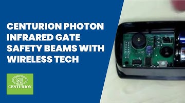 CENTURION Photon Infrared Gate Safety Beams with Wireless Technology