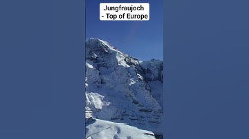 Jungfraujoch - Top of Europe #topofeurope #jungfraujoch