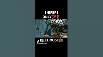 Cod mobile Snipers Only multiplayer gamplay at Killhouse dlq33 #gaming #codm #shorts