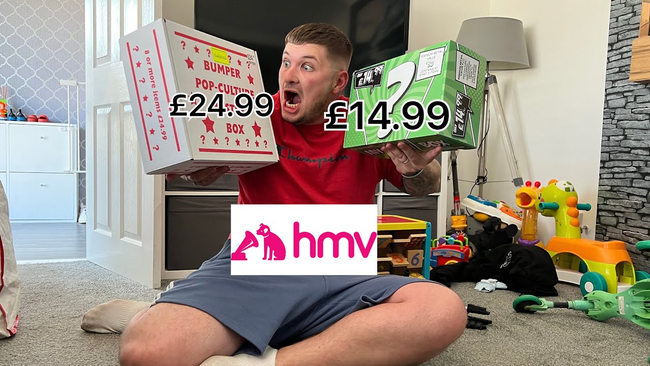 I Bought 2 HMV Mystery Boxes Uk Reseller YouTube