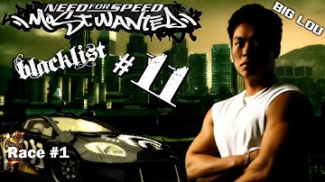 Need For Speed Most Wanted (2005) Gameplay Walkthrough Part 6 - BLACKLIST #11 - Lou Park(BIG LOU)