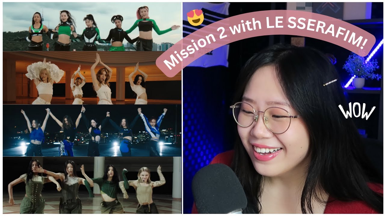 DREAM ACADEMY Mission 2 (all performances) + LE SSERAFIM's surprise visit! | REACTION