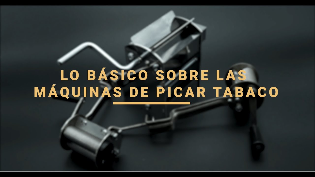 Máquinas de entubar y liar tabaco - Tabaco Artesanal