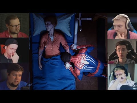 Видео: "Реакции Летсплейщиков" на Финал Игры из Spider-Man