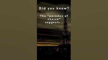 Decoding the Paradox of Choice: Surprising Insights into Decision Making