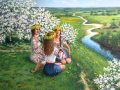 Яблуневий цвіт (І.Шамо - Д.Луценко)  Apple blossom  Ukrainian Song