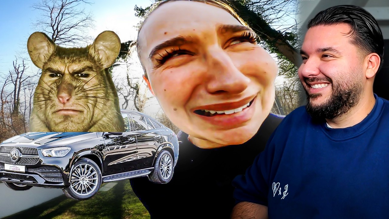 LOUISA WEINT WEGEN DER MAUS IN IHR AUTO 😔🐭