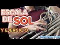 ESCALA de SOL en la TUBA ✅ Como APRENDER a tocar TUBA desde cero / La MEJORES CLASES de TUBA