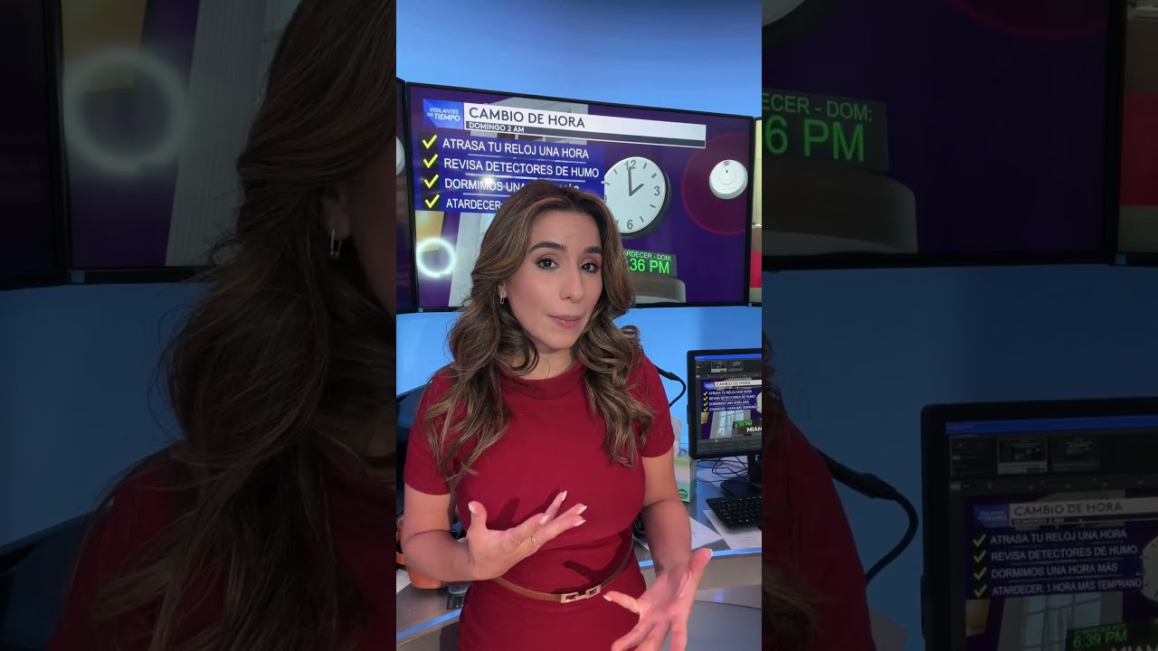 Llega el #Cambio de horario en #Florida: los relojes que tienes que cambiar