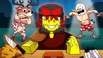 99 Nights, But the PELT TRADER is EVIL! (Cartoon Animation)