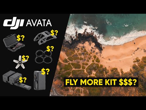 DJI AVATA - Fly More Kit Price, All 9 Accessories & Easy Repairs??😲