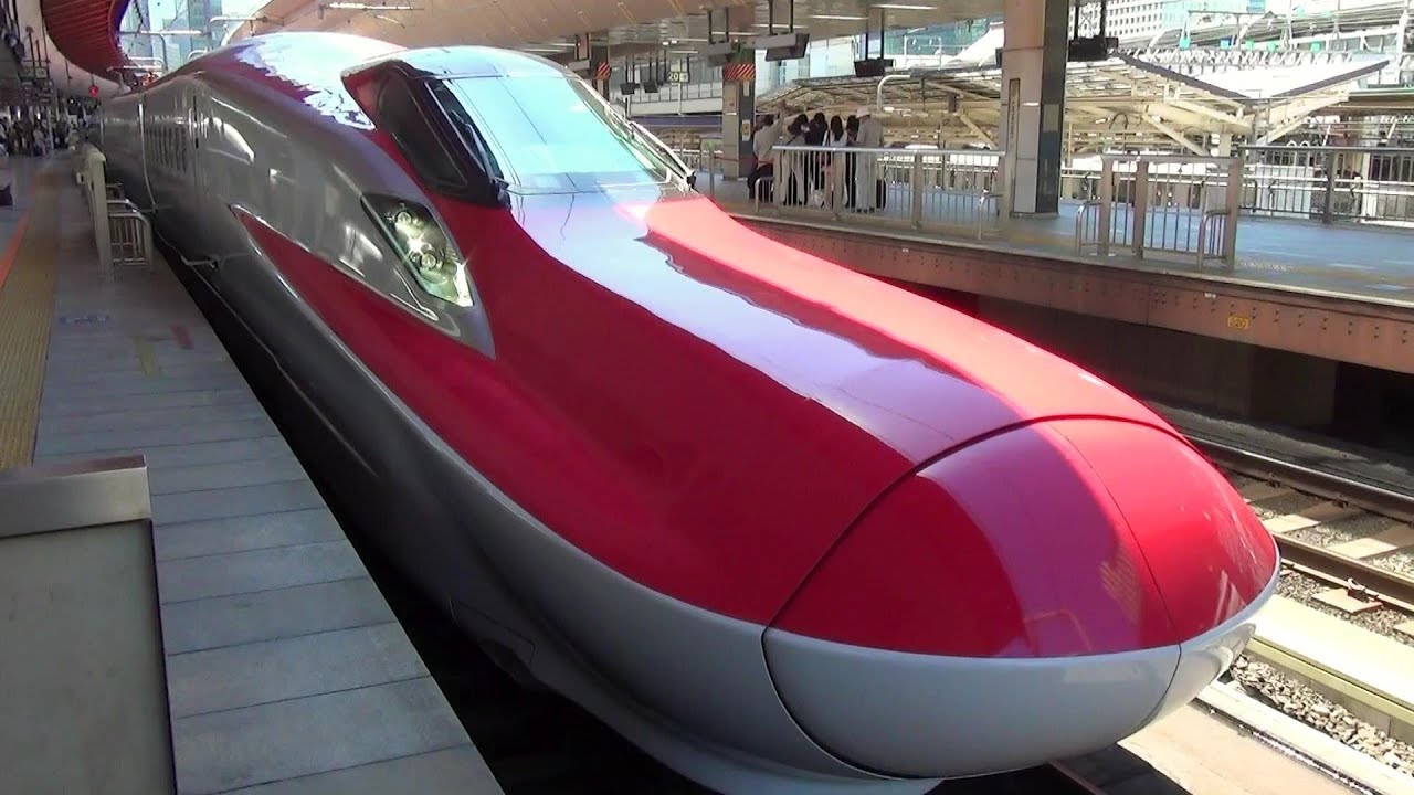 東北新幹線 E6系・スーパーこまち映像集 ～高速通過～車内放送