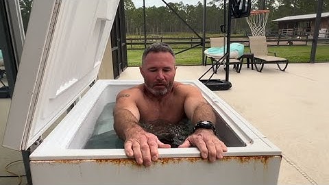 HOW TO MAKE A COLD PLUNGE CHEAP AND EASY (Deep Freezer)