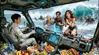 Apocalypse: tied on a kayak, left to die. Reborn with a luxury yacht. Rebuilds human civilization!