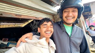 Mrb Dai Sanga Pokhara Ma Bike Banaudai 😅
