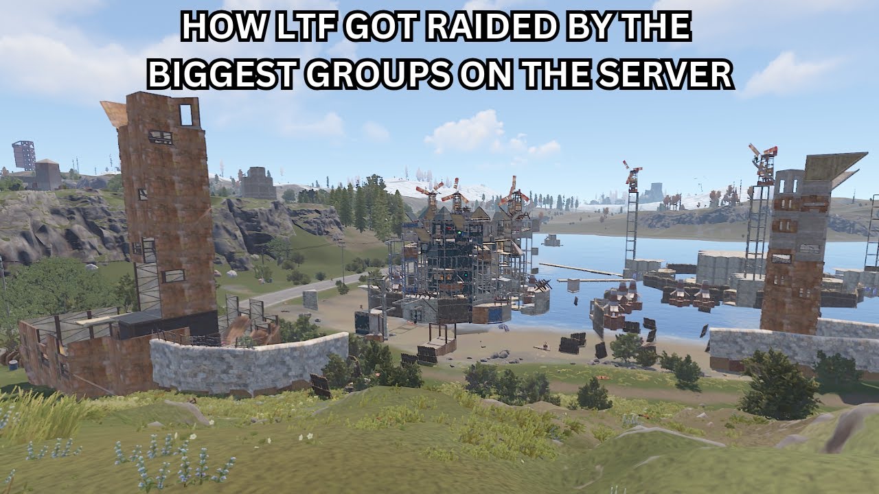 How LTF Clan Dominated 800 Pop Vanilla Rust - YouTube