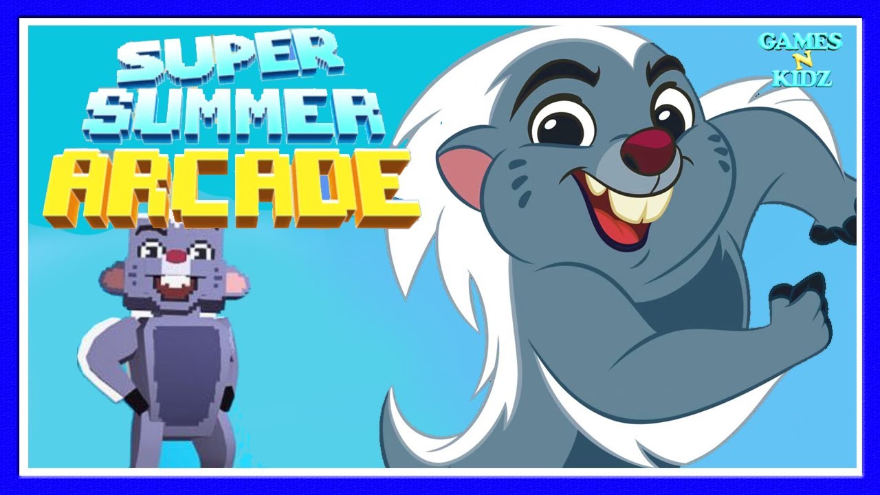 The Lion Guard Kion - Super Summer Arcade - Bunga Adventure Game - Disney J...