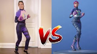 Fortnite Dance Challenge With Costumes - In Real Life 