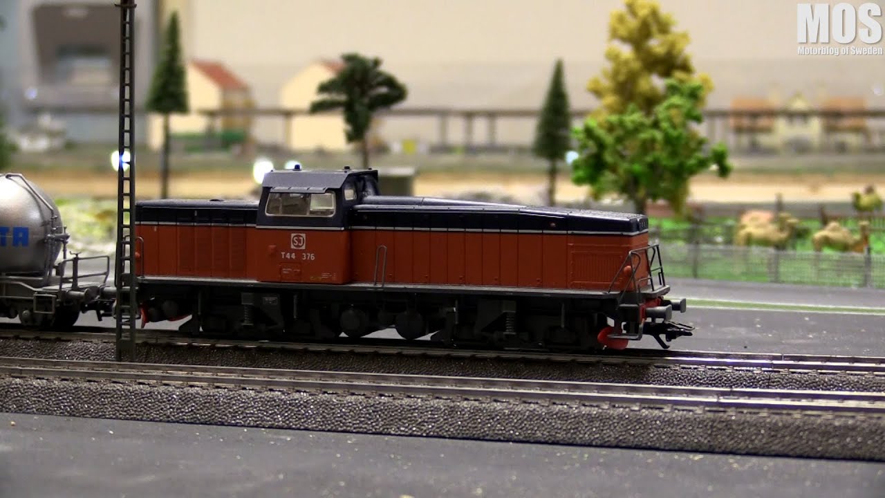 MOS besöker Modelljärnvägsföreningen i Holmsund.