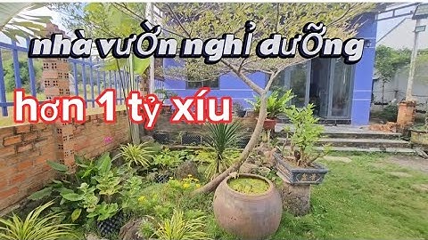 Chủ kẹt tiền cần bán gấp căn nhà vườn nghỉ dưỡng ở định quán đồng nai hơn 1 tỷ xíu.