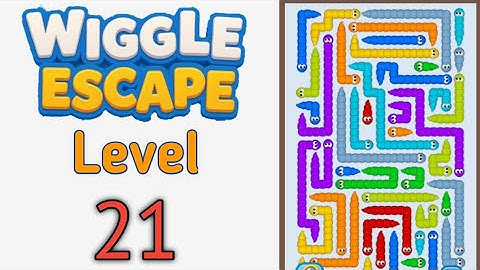 Wiggle Escape: Snake Puzzle Level 21 Walkthrough