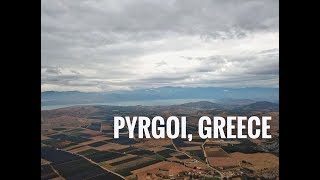 Pyrgoi (Greece) Fly drone