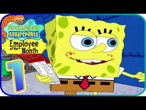 spongebob employee of the month game ps2