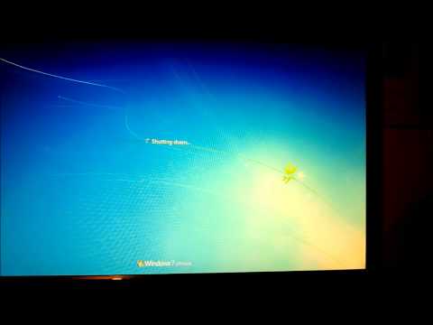 [SOLVED] Weird noise when shutting down my computer