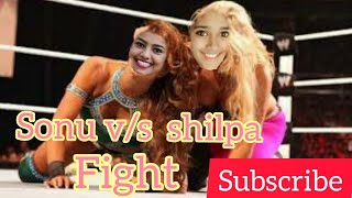 Sonusrinivasgowda V S Shilpa Gowda Fight Tiktok Video