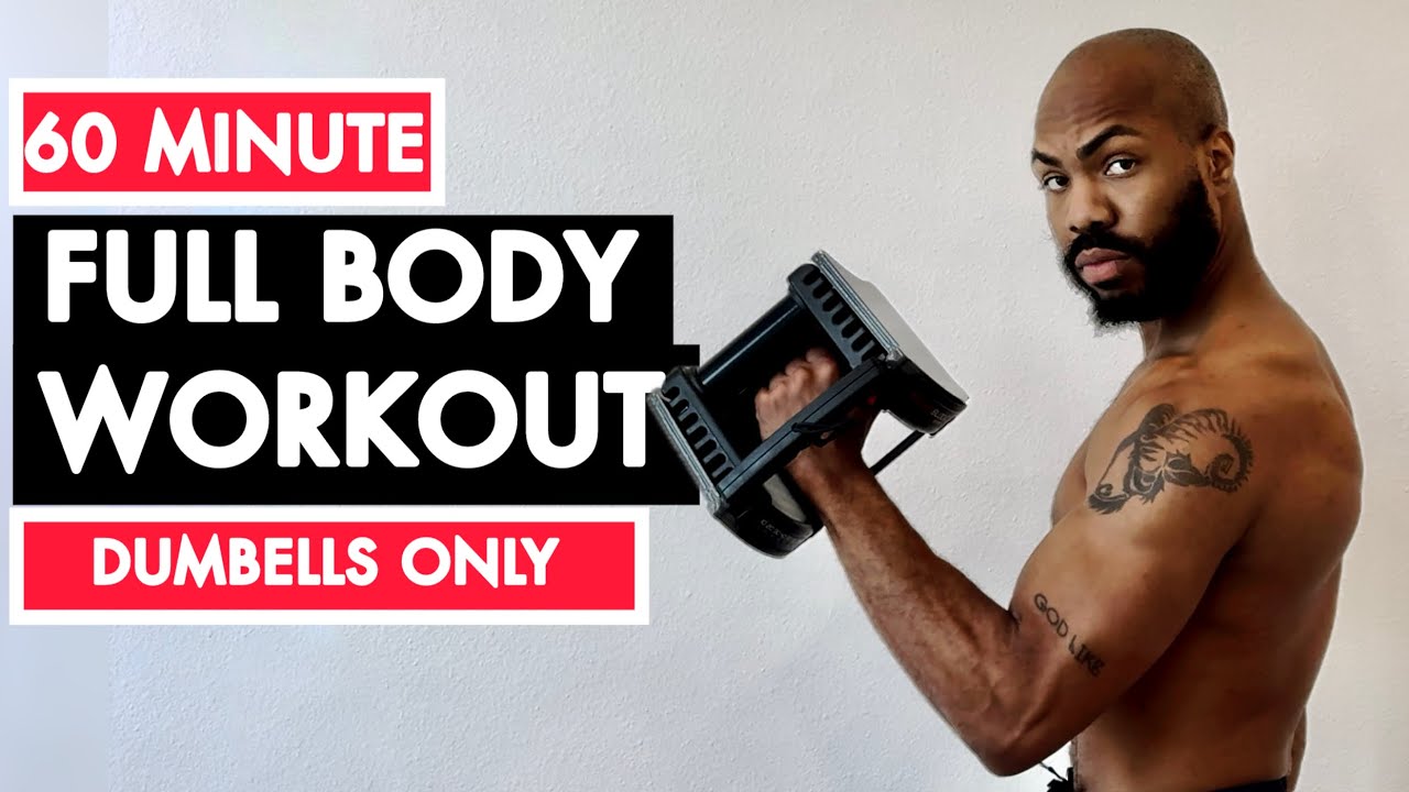 Full Body Dumbbell Workout at Home | Weight Loss & Muscle Building ...