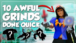 10 Awful OSRS Grinds \& How To Do Them Quicker!