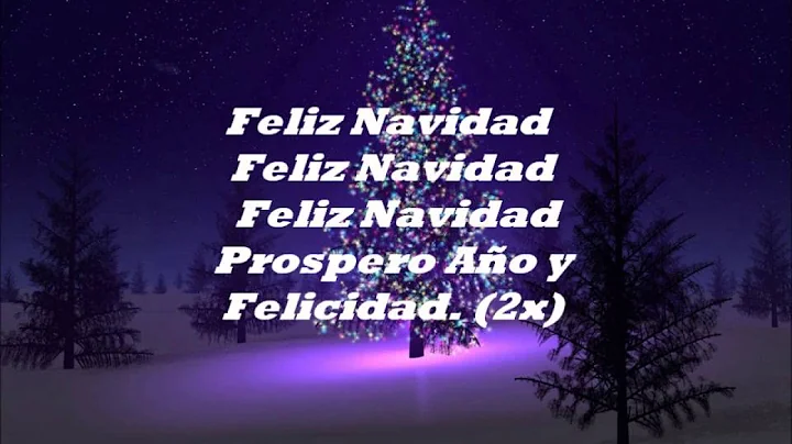 Jose Feliciano - Feliz Navidad (I Wanna Wish You A Merry Christmas) [HD]