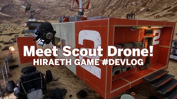 Reconnaissance #drone  announcement, #wip  in the #game Hiraeth