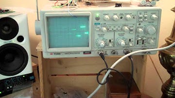 4017 sub-octave square wave generator circuit test. Sagittronics -- Charlie Slick