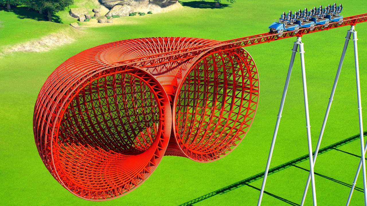 Twisted Tunnel Roller Coaster – Planet Coaster 2