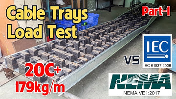 Thử tải thang máng cáp theo TCVN 10688:2015, IEC 61537:2006, IEC 61537:2023, NEMA VE1:2017 (Part 1)