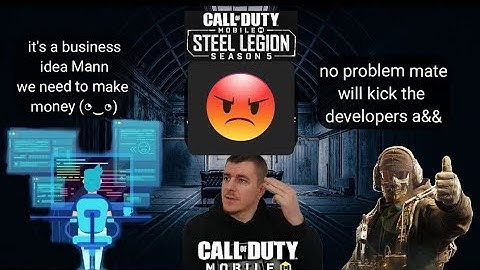 CoD Narco important message to developers and codm player