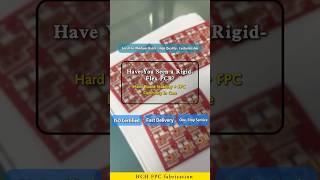Have You Seen a Rigid-Flex PCB?#fpc #electronics #technology #manufacturing #fpy