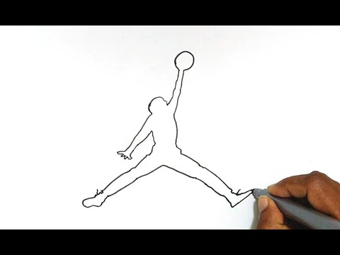 How to Draw the Jordan Logo