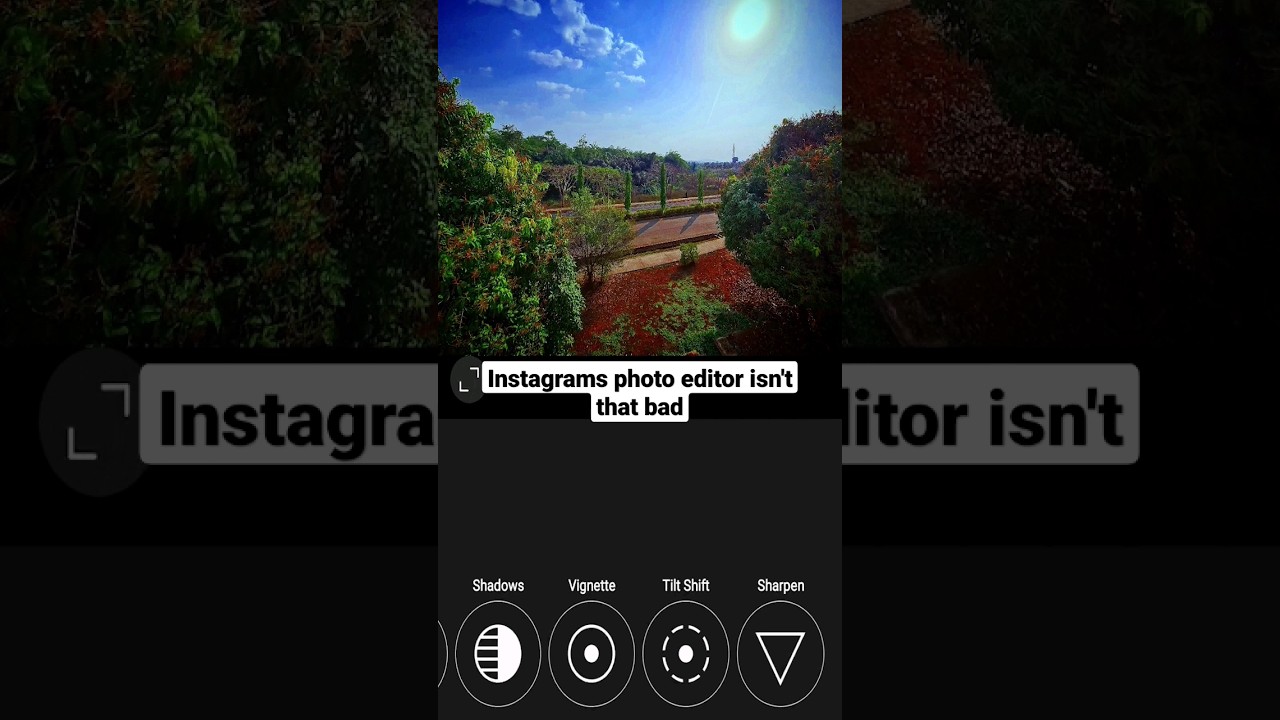 Editing professionally with Instagrams Editor