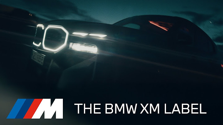 THE BMW XM LABEL.