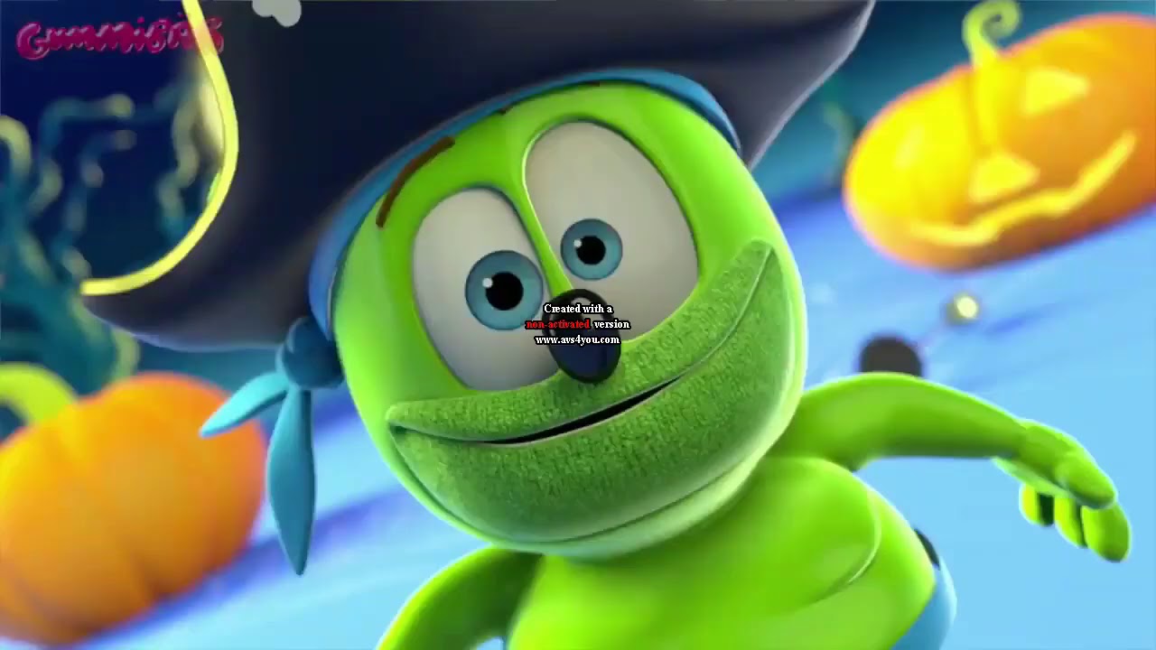 BACKWARDS Gummibar Portuguese Halloween Special Gummy Bear Song YouTube