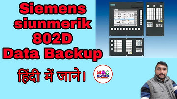 How to Siemens Backup auto Restore Sinumerik 802D without any Software Backup Restore