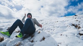 Cookie Sheet Sledding Lake Tekapo