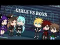 Girls vs Boys singing battle| Gachalife