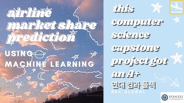 this capstone coding project got an A+ 💯 // machine learning market share prediction A+ 받은 플젝 (연대컴과)