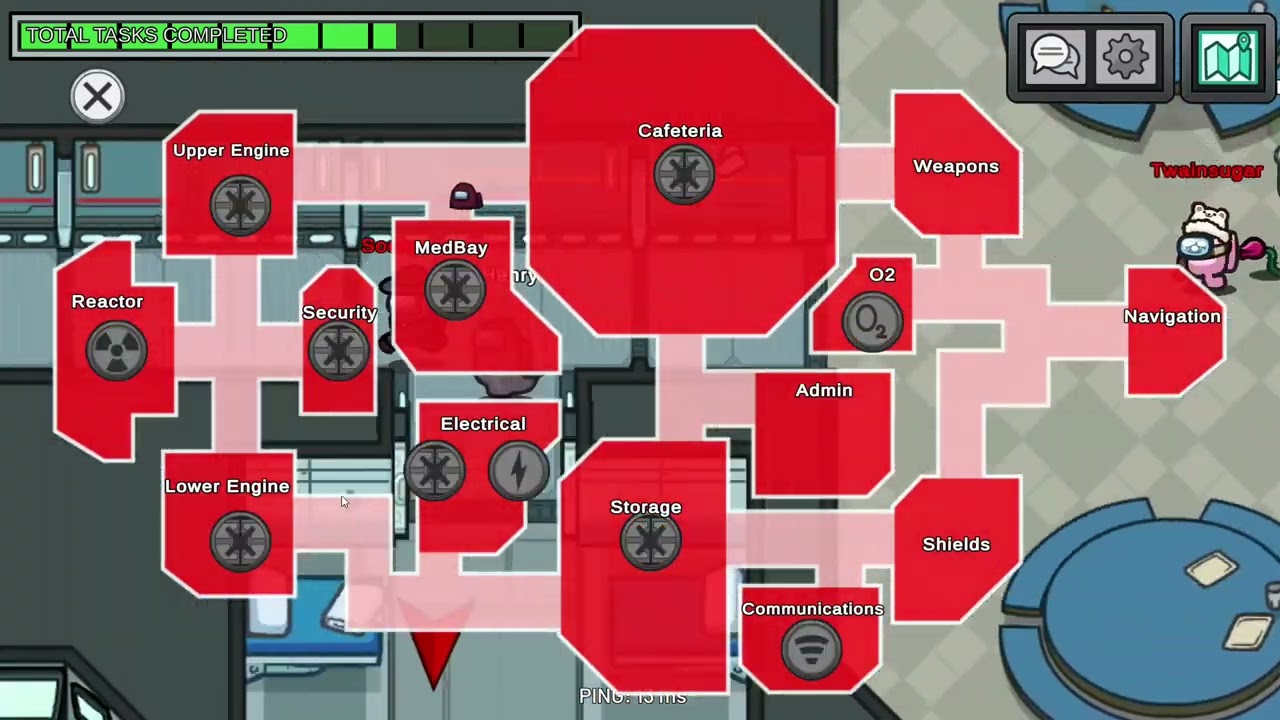 Ich spiele wieder Among US und wurde 1 mal Imposter 👍